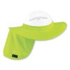 Chill-Its 6660 Hard Hat Brim + Neck Shade, 19.5 x 9.75, Lime, Ships in 1-3 Business Days1