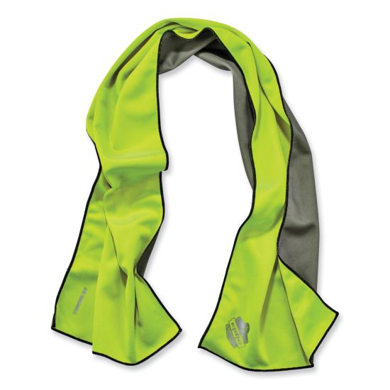 Chill-Its 6602MF Evaporative Microfiber Cooling Towel, 40.9 x 9.8, One Size, Microfiber, Lime, Ships in 1-3 Business Days1