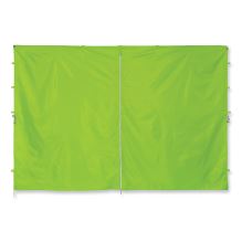 Shax 6096 Pop-Up Tent Sidewall with Zipper, Single Skin, 10 ft x 10 ft, Polyester, Lime, Ships in 1-3 Business Days1