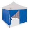 Shax 6054 Pop-Up Tent Sidewall Kit, Single Skin, 10 ft x 10 ft, Polyester, Blue, Ships in 1-3 Business Days1