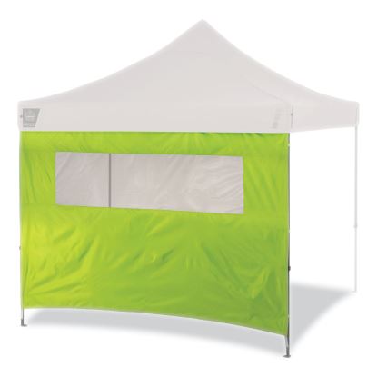 Shax 6092 Pop-Up Tent Sidewall with Mesh Window, Single Skin, 10 ft x 10 ft, Polyester, Lime, Ships in 1-3 Business Days1