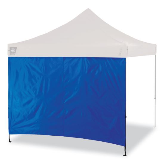 Shax 6098 Pop-Up Tent Sidewall, Single Skin, 10 ft x 10 ft, Polyester, Blue, Ships in 1-3 Business Days1
