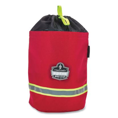Arsenal 5080L Fleece-Lined SCBA Mask Bag with Drawstring Closure, 8.5 x 8.5 x 14, Red, Ships in 1-3 Business Days1