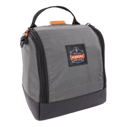 Arsenal 5185 Full Respirator Bag with Zipper Magnetic Closure, 5.5 x 9.5 x 9.5, Gray, Ships in 1-3 Business Days1