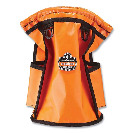 Arsenal 5538 Topped Parts Tarpaulin Pouch, 7.5 x 7.5 x 12, Tarpaulin, Orange, Ships in 1-3 Business Days1