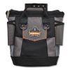 Arsenal 5517 Premium Topped Tool Pouch with Zipper, 6 x 10 x 11.5, Polyester, Black, Ships in 1-3 Business Days1