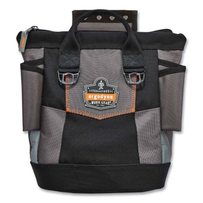 Arsenal 5517 Premium Topped Tool Pouch with Zipper, 6 x 10 x 11.5, Polyester, Black, Ships in 1-3 Business Days1