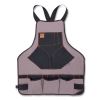 Arsenal 5704 Canvas Tool Apron, 22 Compartments, 25.5 x 28, Canvas, Gray, Ships in 1-3 Business Days1
