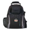 Arsenal 5843 Tool Backpack Dual Compartment, 26 Comp, 8.5x13.5x18, Ballistic Polyester, Black/Gray,Ships in 1-3 Business Days1
