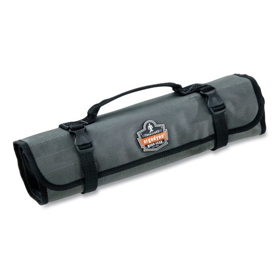 Arsenal 5870 Tool Roll-Up, 25 Compartments, 27 x 14.5, Polyester, Gray, Ships in 1-3 Business Days1