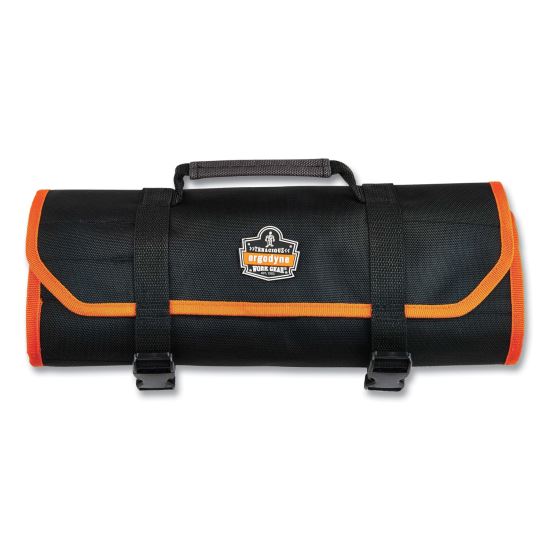 Arsenal 5871 Polyester Tool Roll Up, 21 Compartments, 27 x 14, Polyester, Black, Ships in 1-3 Business Days1