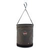 Arsenal 5945 Extra-Large Swiveling Carabiner Canvas Hoist Bucket, 150 lb, Gray, Ships in 1-3 Business Days1