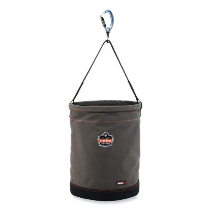 Arsenal 5945 Extra-Large Swiveling Carabiner Canvas Hoist Bucket, 150 lb, Gray, Ships in 1-3 Business Days1