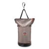 Arsenal 5974 Hoist Bucket Tool Bag w/ Swiveling Carabiner and Zipper Top, 12.5 x 12.5 x 17, Gray, Ships in 1-3 Business Days1