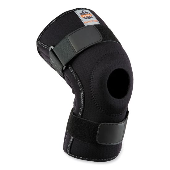 ProFlex 620 Open Patella Spiral Stays Knee Sleeve, Medium, Black, Ships in 1-3 Business Days1