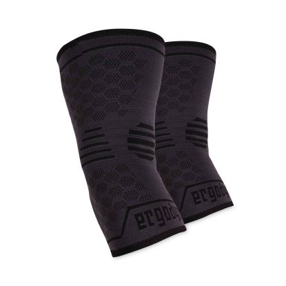 ProFlex 651 Elbow Compression Sleeve, Large, Gray/Black, Ships in 1-3 Business Days1