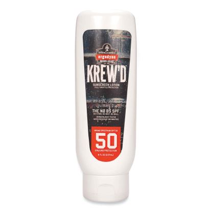 Krewd 6351 SPF 50 Sunscreen Lotion, 8 oz Bottle, Ships in 1-3 Business Days1