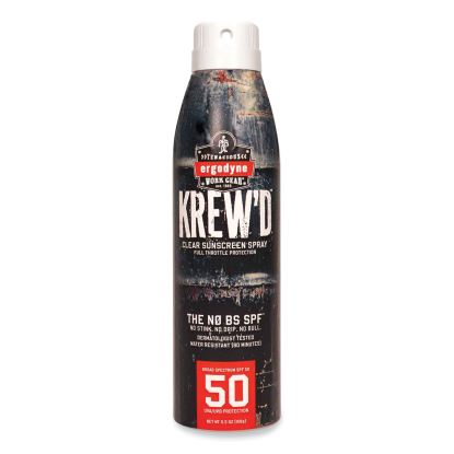 Krewd 6353 SPF 50 Sunscreen Spray, 5.5 oz Can, Ships in 1-3 Business Days1