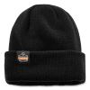 N-Ferno 6811Z Rib Knit Hat with Zipper for Bump Cap Insert, One Size Fits Most, Black, Ships in 1-3 Business Days1