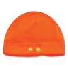 N-Ferno 6804 Skull Cap Winter Hat with LED Lights, One Size Fits Most, Orange, Ships in 1-3 Business Days1