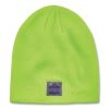 N-Ferno 6812 Rib Knit Beanie, One Size Fits Most, Lime, Ships in 1-3 Business Days1