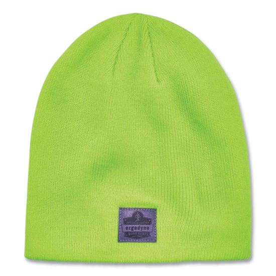 N-Ferno 6812 Rib Knit Beanie, One Size Fits Most, Lime, Ships in 1-3 Business Days1