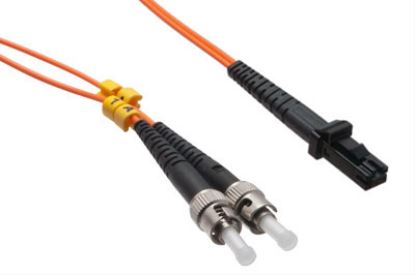 Axiom AXG94611 fiber optic cable 157.5" (4 m) 2x ST MT-RJ OFNR OM1 Orange1