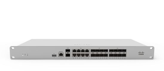 Cisco Meraki MX250 hardware firewall 1U 4000 Mbit/s1