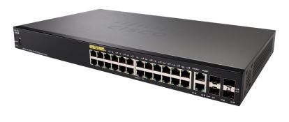 Cisco Small Business SF350-24P Managed L2/L3 Fast Ethernet (10/100) Power over Ethernet (PoE) 1U Black1