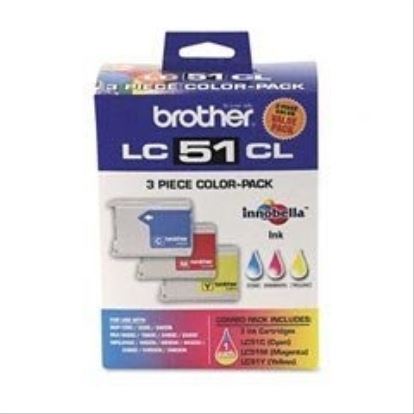 Brother Color Ink 3-Pack ink cartridge 3 pc(s) Original Cyan, Magenta, Yellow1
