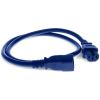 AddOn Networks ADD-C142C1514AWG7FTBE power cable Blue 82.7" (2.1 m) C14 coupler C15 coupler7