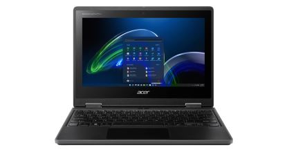 Acer TravelMate Spin B3 TMB311R-32-C47B N5100 Notebook 11.6" Touchscreen HD Intel® Celeron® N 8 GB DDR4-SDRAM 128 GB Flash Wi-Fi 6 (802.11ax) Windows 11 Pro Black1