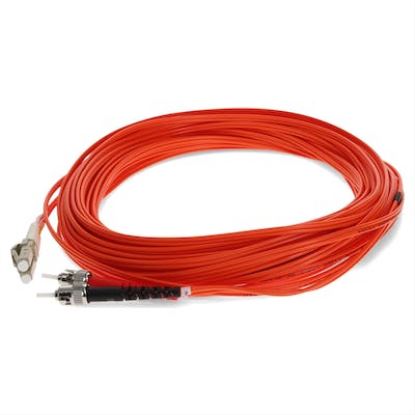 AddOn Networks ADD-ST-LC-13M6MMF fiber optic cable 511.8" (13 m) 2x ST 2x LC OFNR OM1 Orange1