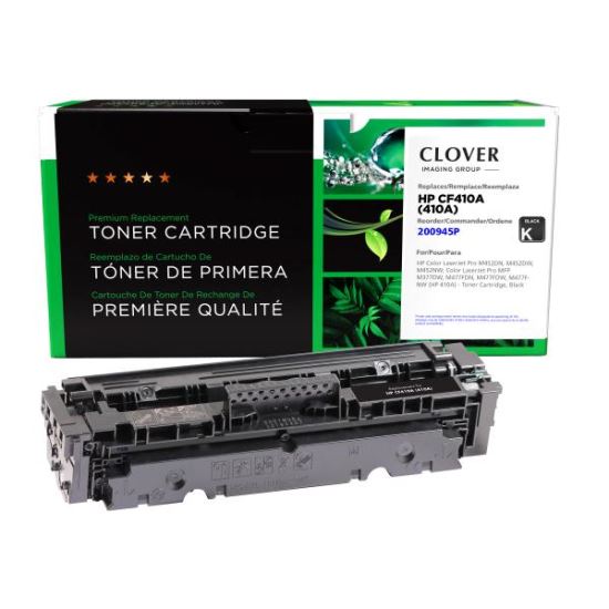 Clover Imaging Remanufactured Black Toner Cartridge for HP 410A (CF410A)1