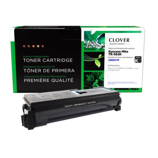 Clover Imaging Remanufactured Black Toner Cartridge for Kyocera TK-5621