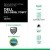 Clover Imaging Remanufactured Black Toner Cartridge for Dell C16603