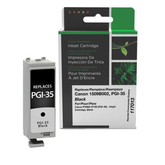 Clover Imaging Remanufactured Black Ink Cartridge for Canon PGI-35 (1509B002)1