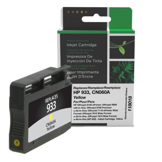 Clover Imaging Remanufactured Yellow Ink Cartridge for HP 933 (CN060A)1