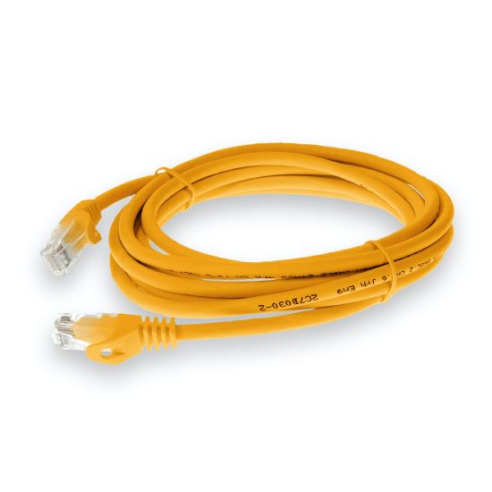 AddOn Networks ADD-3FCAT6SN-YW networking cable Yellow 35.8" (0.91 m) Cat6 U/UTP (UTP)1