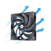 Thermaltake SWAFAN GT14 Computer case Fan 5.51" (14 cm) Black 1 pc(s)3