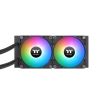 Thermaltake TT TH240 ARGB Processor All-in-one liquid cooler 4.72" (12 cm) Black 1 pc(s)4