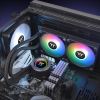 Thermaltake TT TH240 ARGB Processor All-in-one liquid cooler 4.72" (12 cm) Black 1 pc(s)5