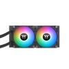 Thermaltake TH240 V2 Ultra Processor All-in-one liquid cooler 4.72" (12 cm) Black 1 pc(s)4