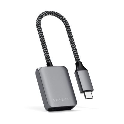 Satechi ST-UCAPDAM cable gender changer USB-C USB-C/3.5mm Gray1