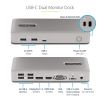 StarTech.com 101N-USBC-DOCK laptop dock/port replicator Wired USB 3.2 Gen 1 (3.1 Gen 1) Type-C Gray13