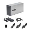 StarTech.com 2TBT3-PCIE-ENCLOSURE laptop dock/port replicator Wired Thunderbolt 3 Silver10