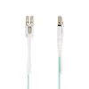 StarTech.com 450FBLCLC4PP fiber optic cable 157.5" (4 m) LC LOMM OM4 Aqua color2