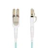 StarTech.com 450FBLCLC5SW fiber optic cable 196.9" (5 m) LC LOMM OM4 Aqua color2