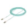 StarTech.com 450FBLCLC10PP fiber optic cable 393.7" (10 m) LC LOMM OM4 Aqua color5