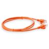 AddOn Networks ADD-1FSLCAT6A-OE networking cable Orange 11.8" (0.3 m) Cat6a U/UTP (UTP)6